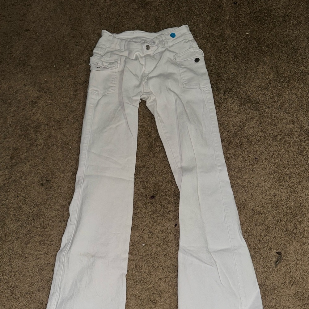 SHEIN White Flare & Wide Leg Jeans